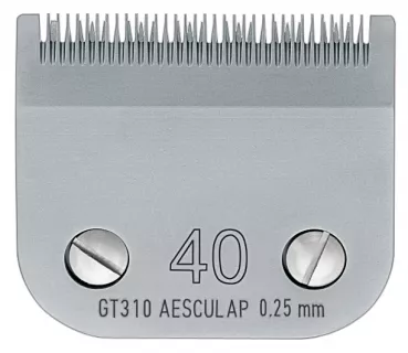 Schneidsatz Aesculap SnapOn (Feinschneidsatz) GT310, 0,25mm Schnittlänge, #40