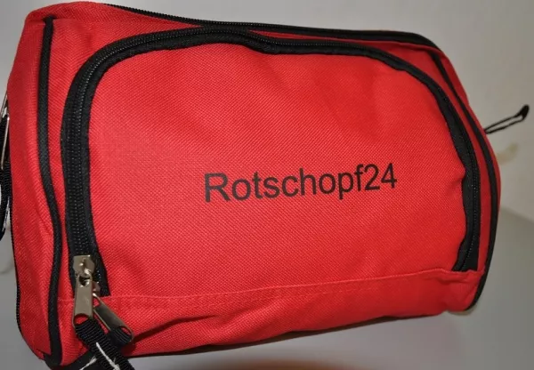 Rotschopf24 Gerätetasche, 600 D Polyester, strapazierfähig, mit Außenfach